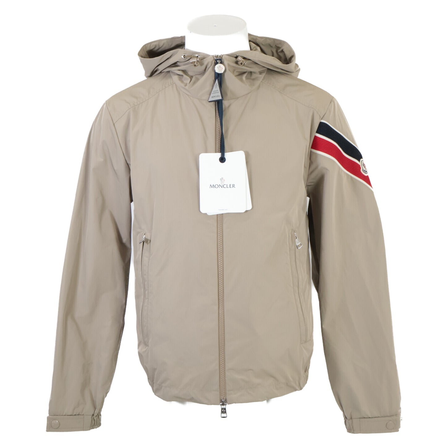 MONCLER Like New 2023 CLAUT Zip-Up Hooded Blouson Jacket