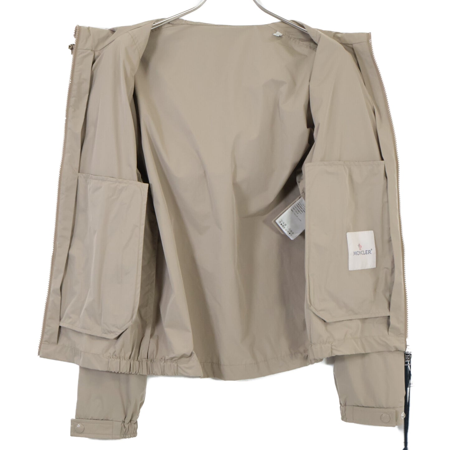 MONCLER Like New 2023 CLAUT Zip-Up Hooded Blouson Jacket