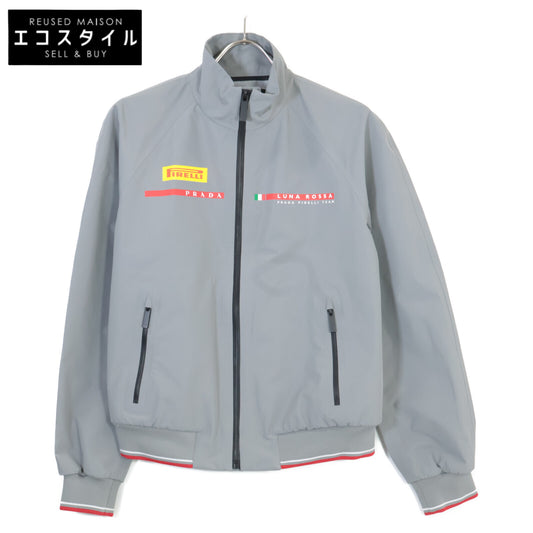 LUNA ROSSA ルナロッサ prada　NS104D 19年製 グレー ソフトシェルブルゾン ジャケット ジャケット