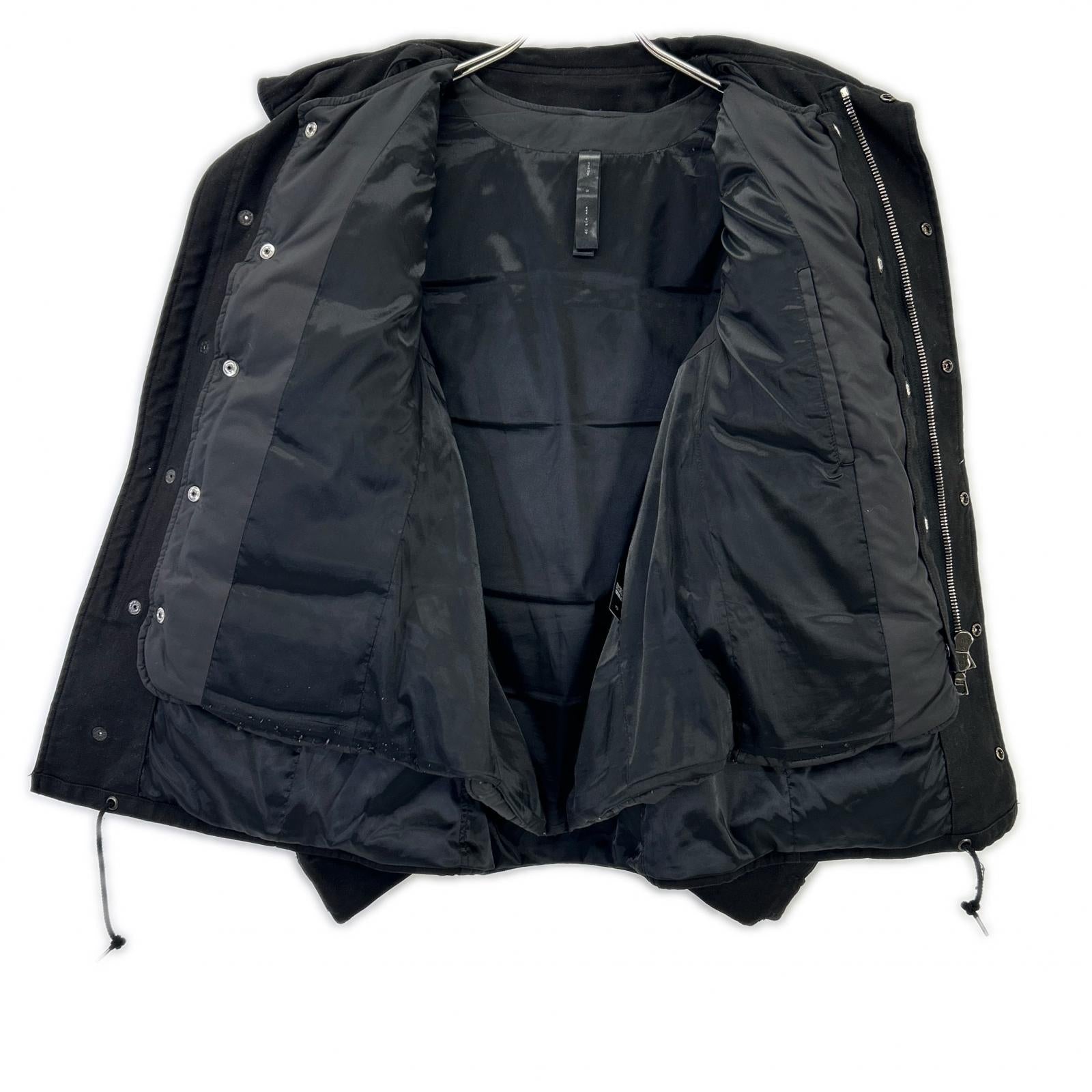1852 cs49p 黑色 棉质 内胆羽绒服 M-66 野战夹克 男士夹克