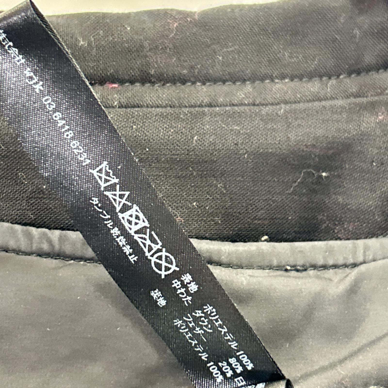 1852 cs49p 黑色 棉质 内胆羽绒服 M-66 野战夹克 男士夹克