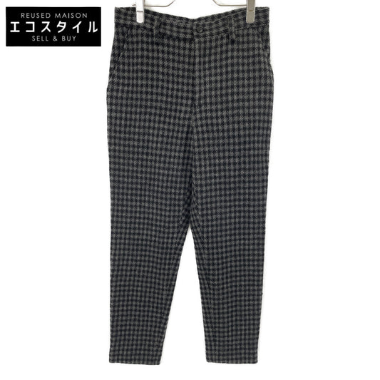 【collections】24AW FO-P63-114 GREY SMALL HOUNDSTOOTH BASIC SLIM PANTS A Bottoms 2 Ladies