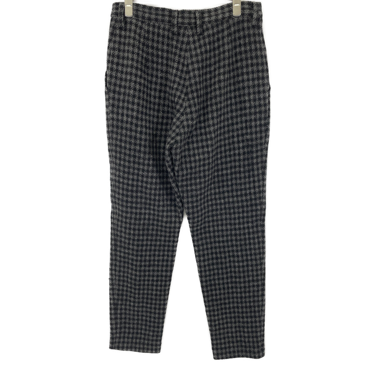 【collections】24AW FO-P63-114 GREY SMALL HOUNDSTOOTH BASIC SLIM PANTS A Bottoms 2 Ladies