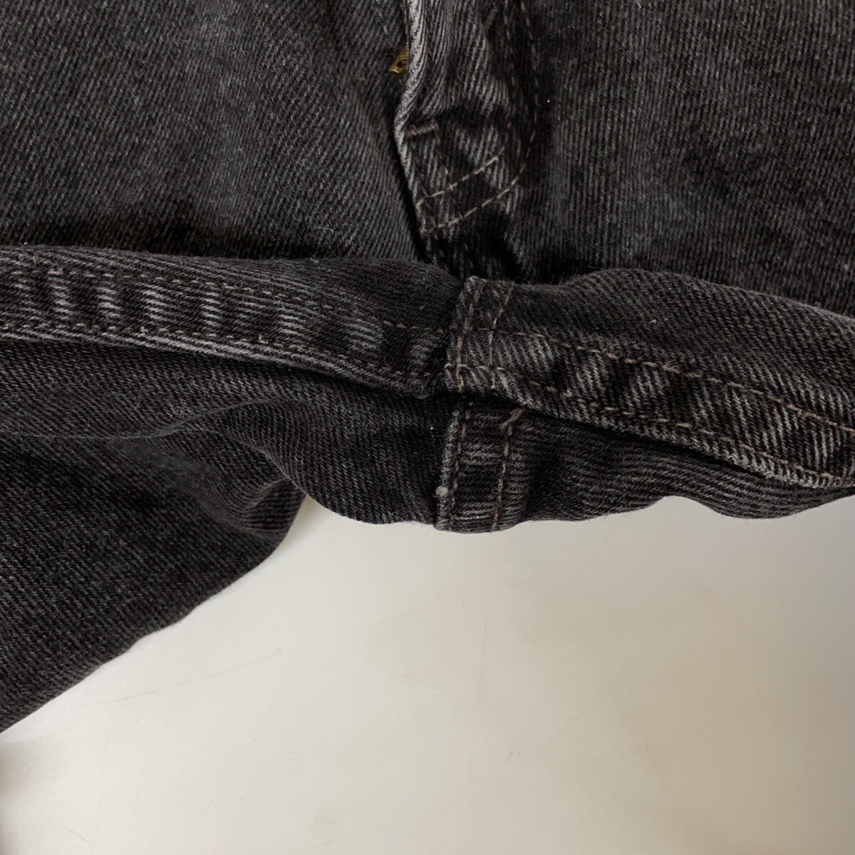 LEVI'S リーバイス 505 1999 Made Overdyed Black Zip Fly Denim Pants Bottoms