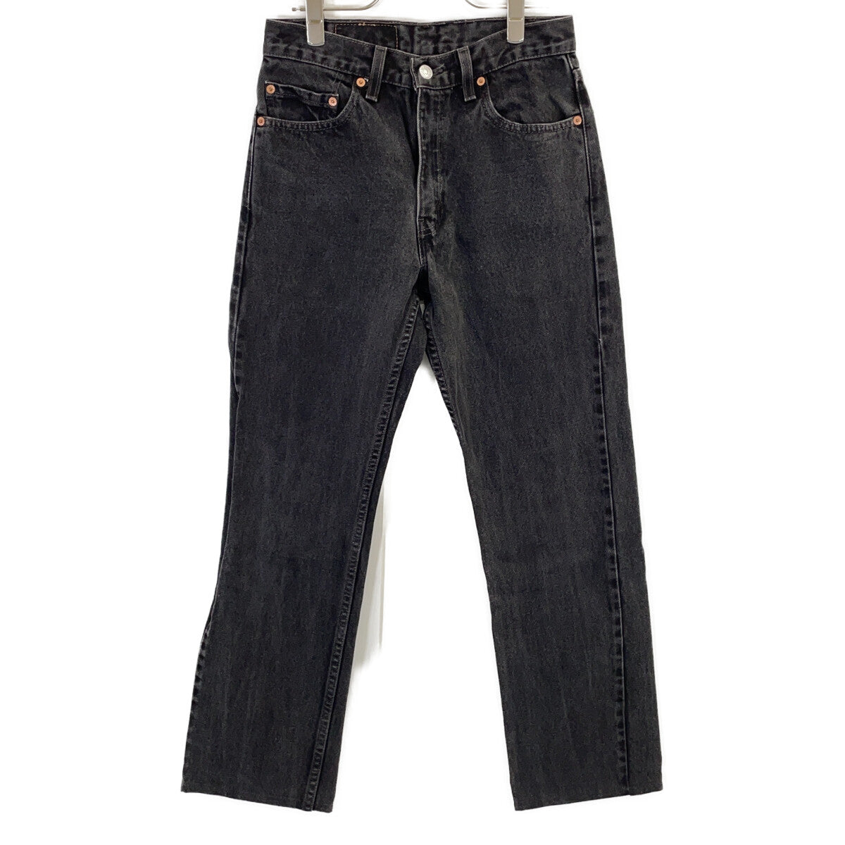 LEVI'S リーバイス 505 1999 Made Overdyed Black Zip Fly Denim Pants Bottoms