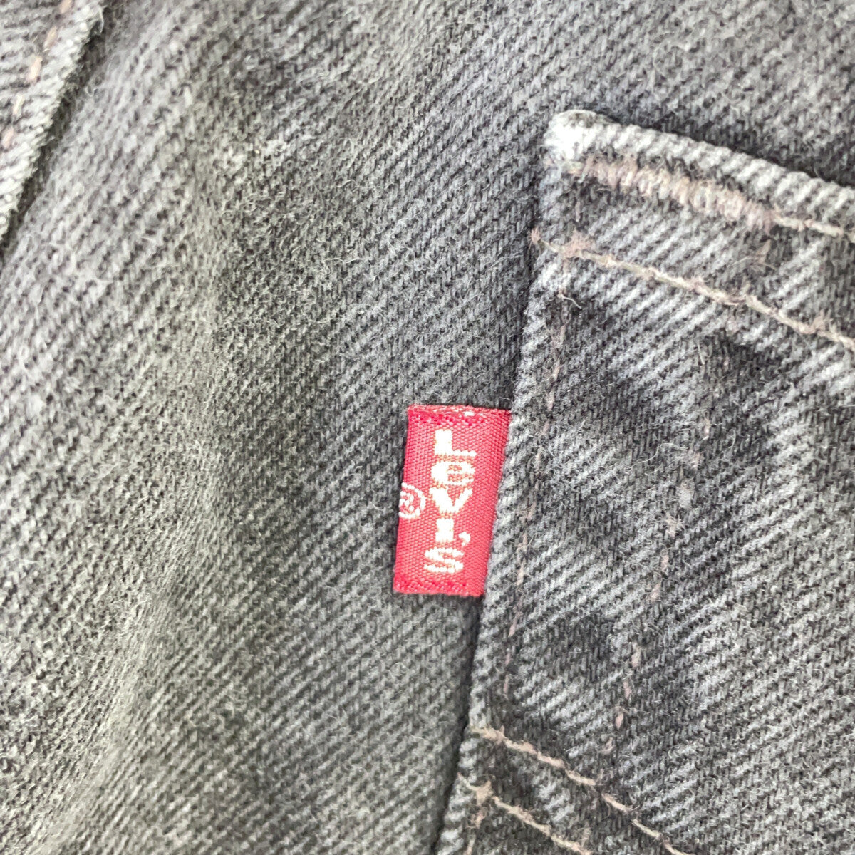 LEVI'S リーバイス 505 1999 Made Overdyed Black Zip Fly Denim Pants Bottoms