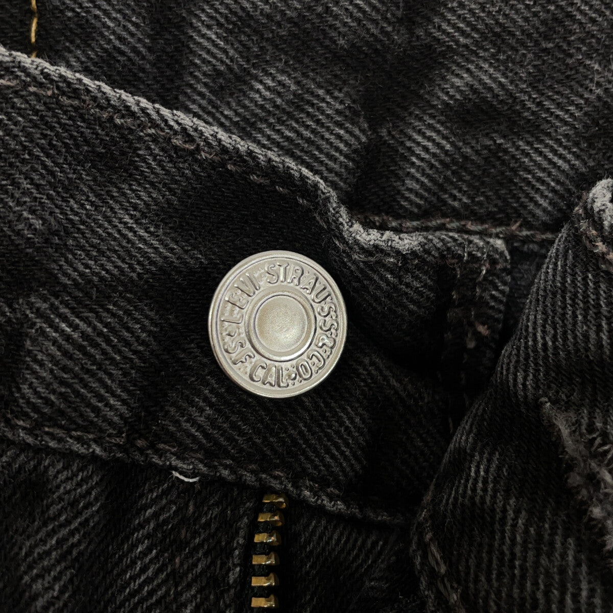 LEVI'S リーバイス 505 1999 Made Overdyed Black Zip Fly Denim Pants Bottoms