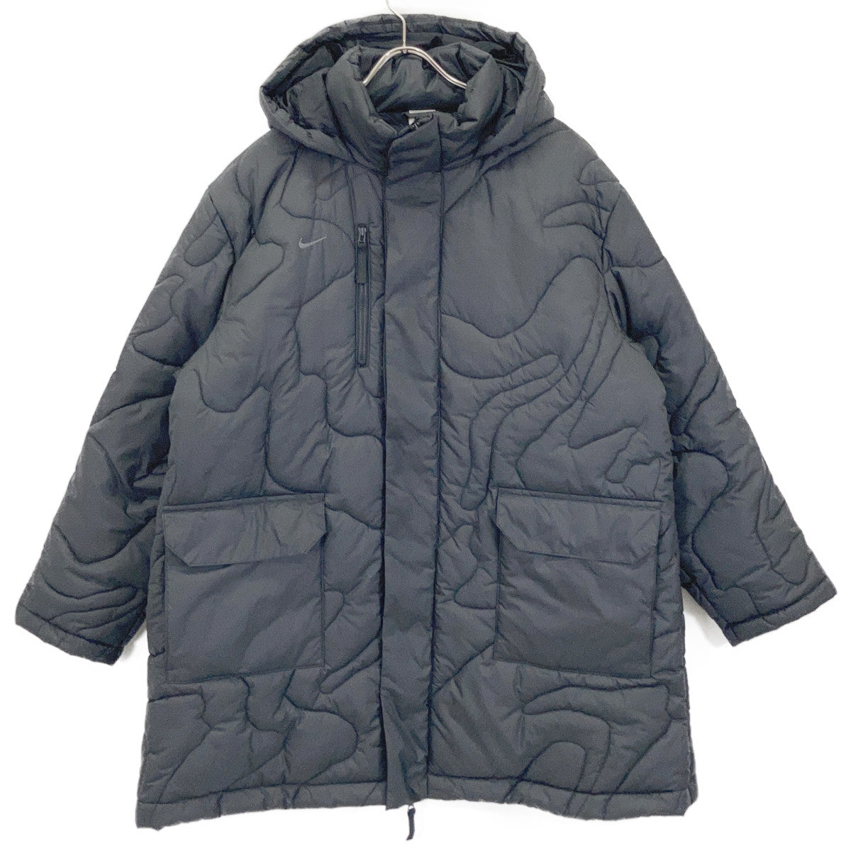 NIKE Nike FB6337-010 Black Culture of Football REPEL Longer SDF Hoodie Jacket Coat