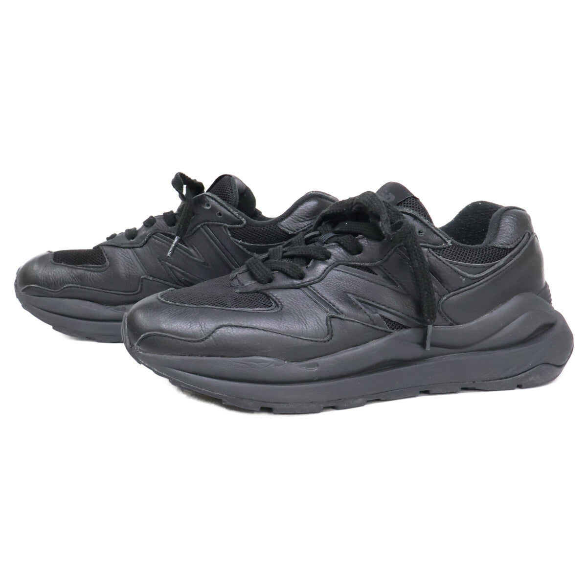 NEW BALANCE Leather x Mesh 57/40 Low-Cut Sneakers Shoes 25.5