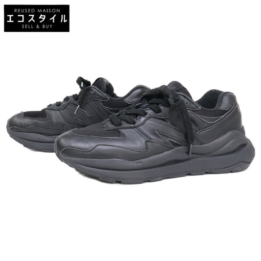 NEW BALANCE ニューバランス レザー×メッシュ 57/40 ローカットスニーカー シューズ 25.5