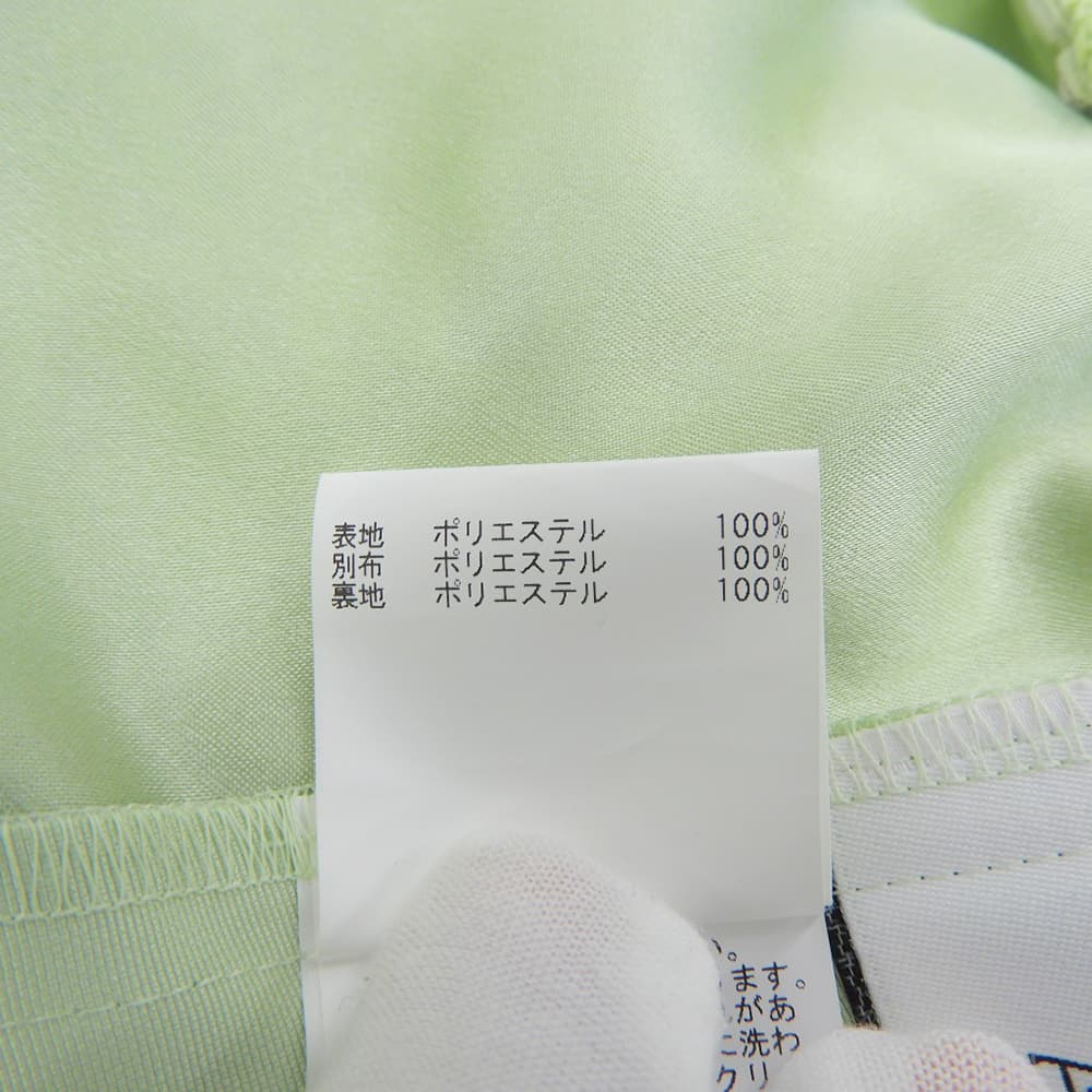 美品 银莲花 蕾丝 无袖连衣裙 涤纶 女士 浅绿色 38 120231714230 连衣裙 38 女士