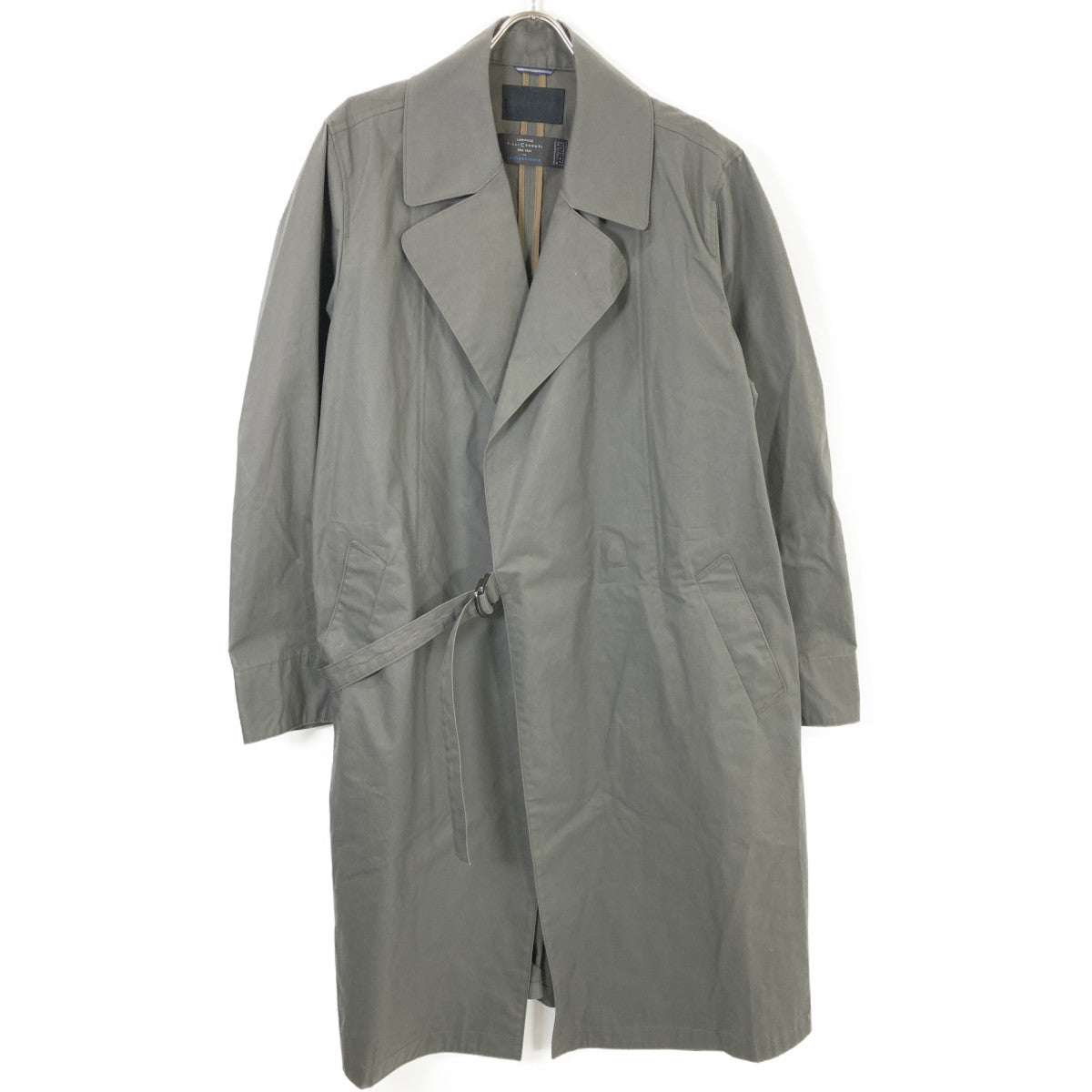 【×CERRUTI】1011810024 卡其色 TIELOCKEN COAT 战壕风衣 5 男士