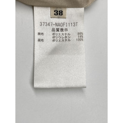 FOXEY NEW YORK フォクシーニューヨーク ベージュ バックジップ フレンチスリーブ ワンピース ワンピース