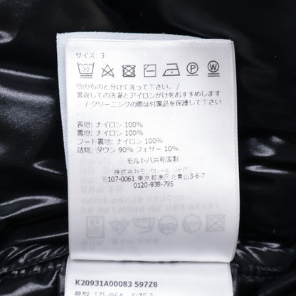 准新品 24年款 BARANTE 尼龙连帽羽绒服 3 女款