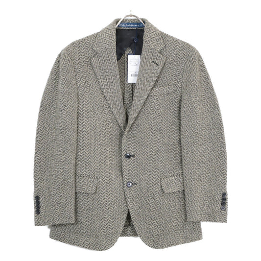 POLO RALPH LAUREN ポロ ラルフローレン MNPOSPC27620120 ブラック×クリーム ウール混紡ソフトテーラードヘリンボーンジャケット ジャケット