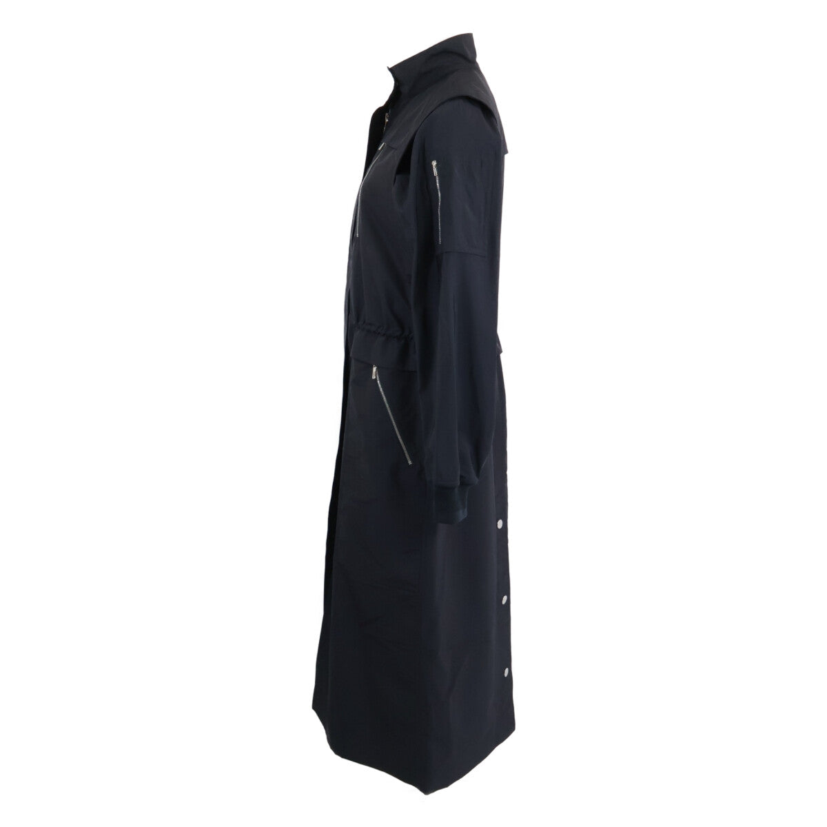 HERMES 爱马仕【新品同款/国内正品/24AW】H5E0117D LGILET 羊毛尼龙 飞行夹克和长款马甲 两件套 外套