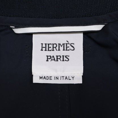 HERMES 爱马仕【新品同款/国内正品/24AW】H5E0117D LGILET 羊毛尼龙 飞行夹克和长款马甲 两件套 外套