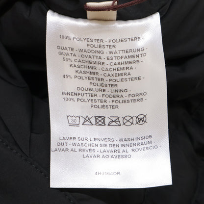 Like New Domestic Authentic H4H0164DR Sellier Button Zip Design Stand Collar Quilted Coat 34 Ladies