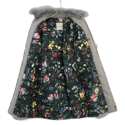 MONCLER モンクレール 【×ERDEM】ELITA ビジュデザイン ファーカラーダウンロングコート コート