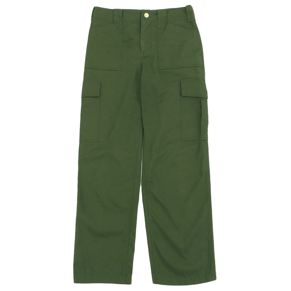 CELINE Triomphe Button Cargo Pocket Baker Pants Bottoms Ladies 36 2Z464004N Bottoms