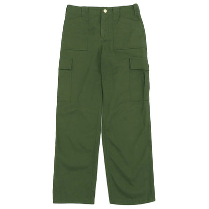 CELINE Triomphe Button Cargo Pocket Baker Pants Bottoms Ladies 36 2Z464004N Bottoms