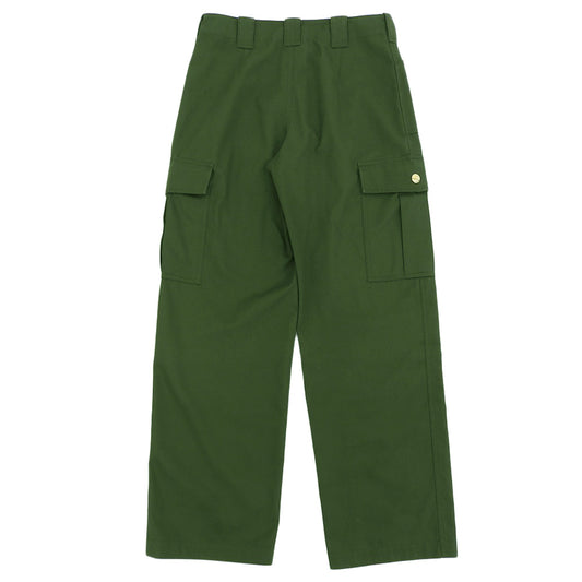 CELINE Triomphe Button Cargo Pocket Baker Pants Bottoms Ladies 36 2Z464004N Bottoms
