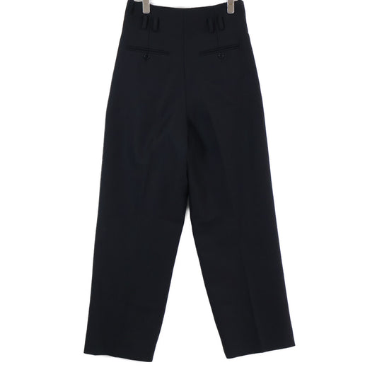 CELINE Celine [Domestic Regular Product] 2P582523K Mohair x Wool 2-Pleat Wide Pants/Bottoms