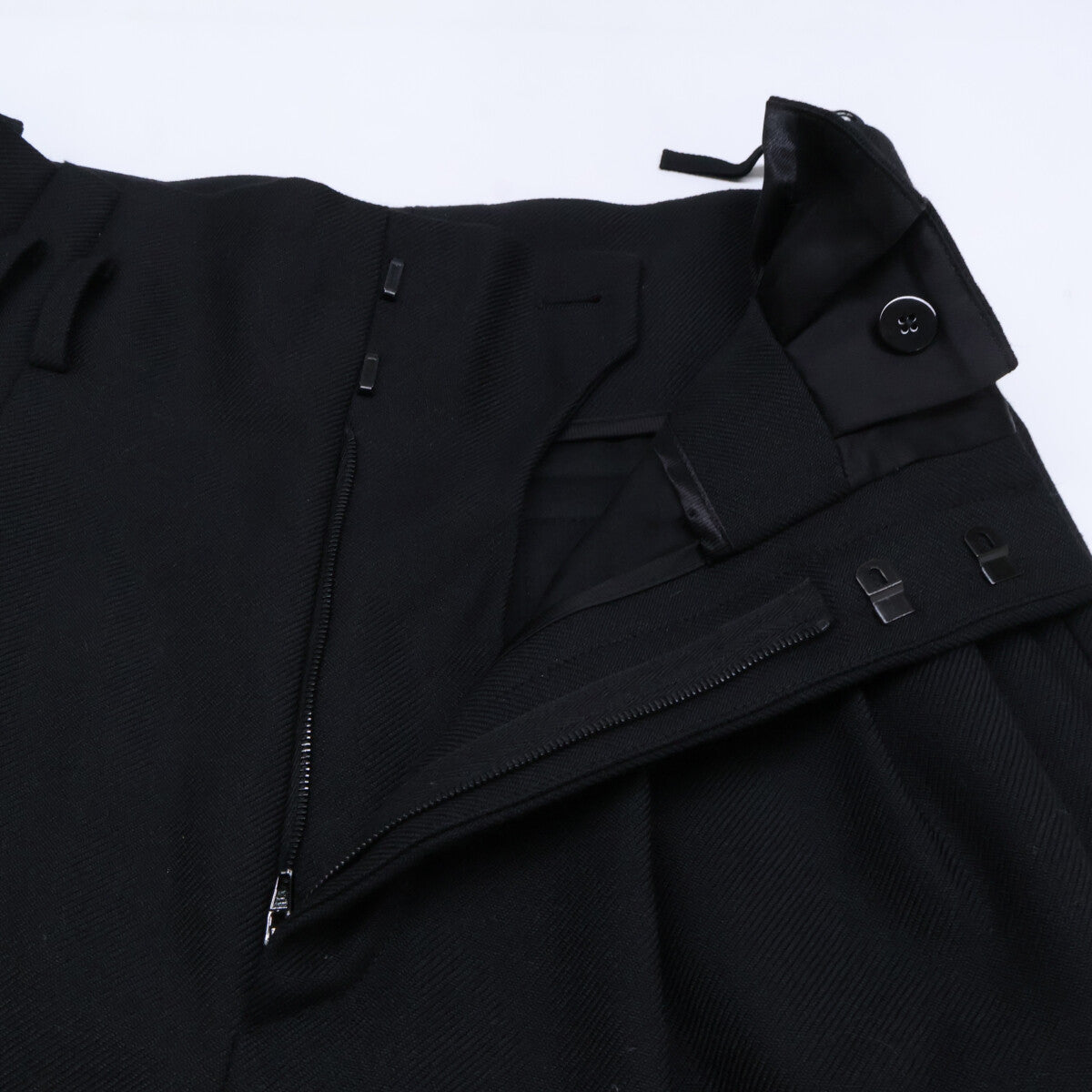 CELINE Celine [Domestic Regular Product] 2P582523K Mohair x Wool 2-Pleat Wide Pants/Bottoms