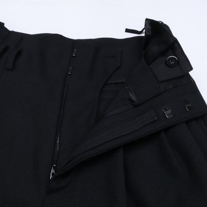 CELINE Celine [Domestic Regular Product] 2P582523K Mohair x Wool 2-Pleat Wide Pants/Bottoms