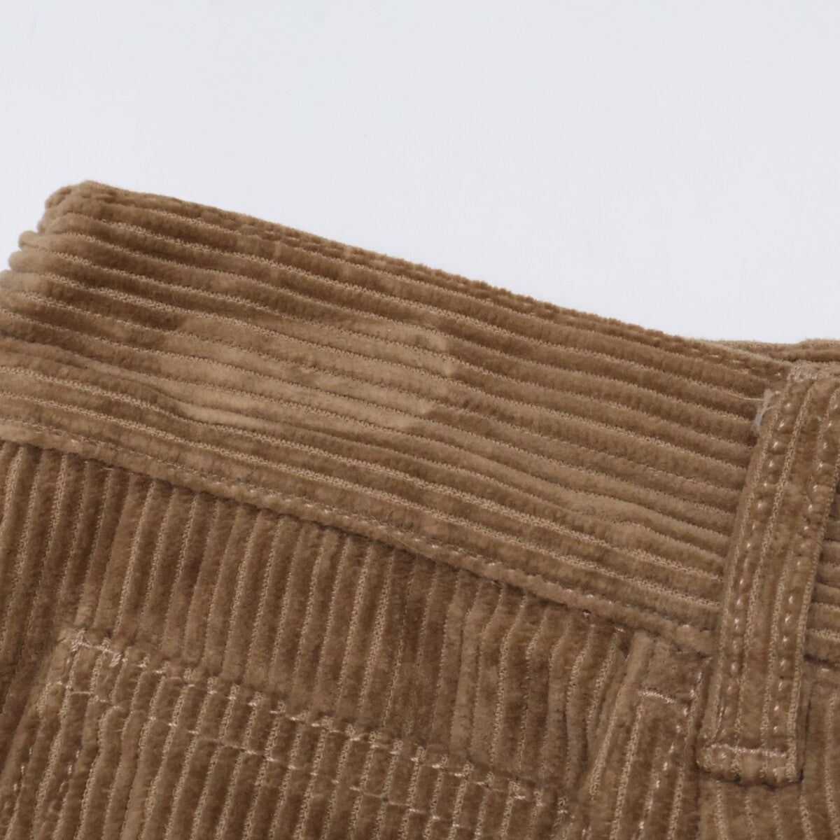 MIUMIU Miu Miu [Domestic/23年製] MP1744 S000 14BD Back Logo Corduroy Wide Pants/Bottoms