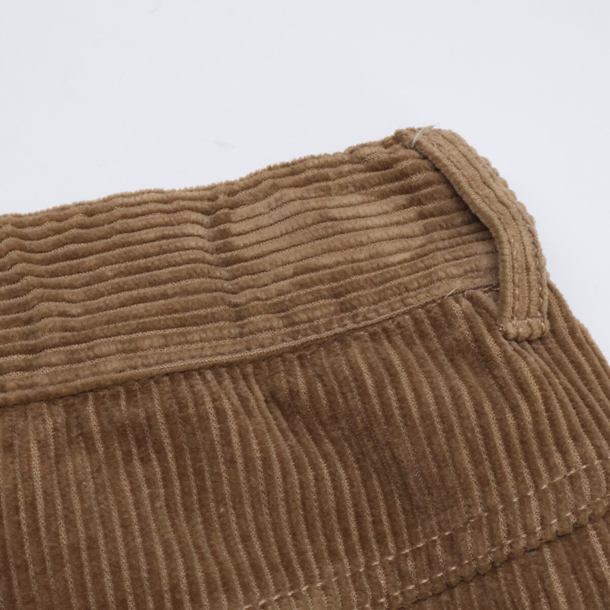 MIUMIU Miu Miu [Domestic/23年製] MP1744 S000 14BD Back Logo Corduroy Wide Pants/Bottoms