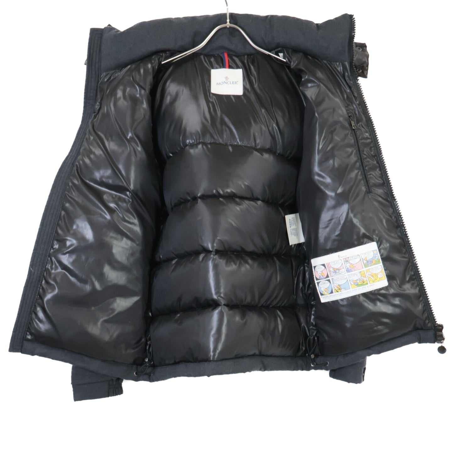 美品 MONCLER/蒙克莱 MONTGENEVRE/蒙热内夫尔 羊毛羽绒夹克 1 男士