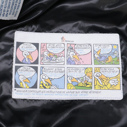 美品 MONCLER/蒙克莱 MONTGENEVRE/蒙热内夫尔 羊毛羽绒夹克 1 男士