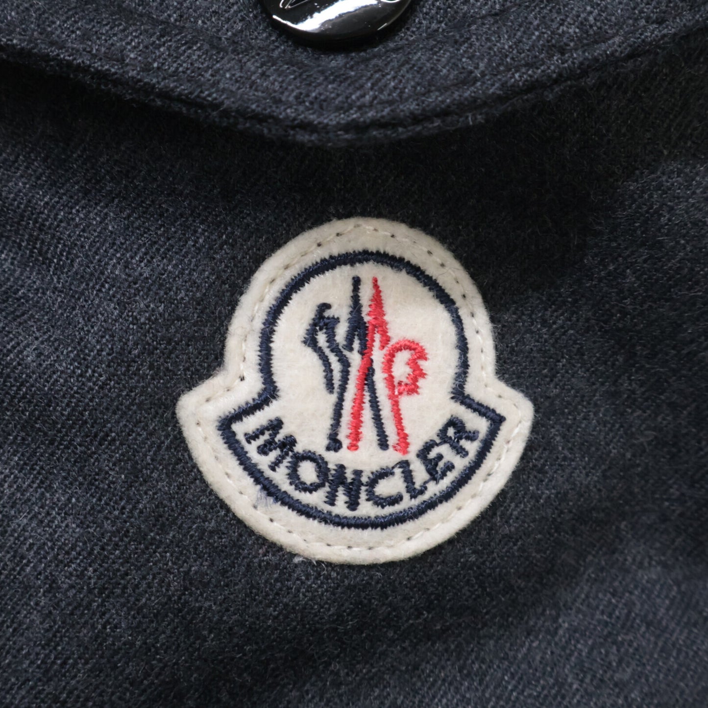 美品 MONCLER/蒙克莱 MONTGENEVRE/蒙热内夫尔 羊毛羽绒夹克 1 男士