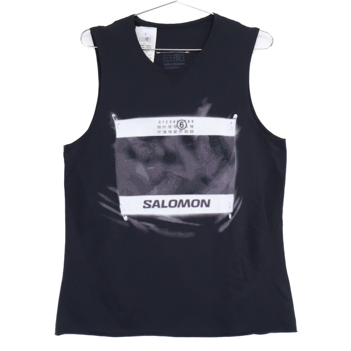 MM6 x Salomon 25年 S52NL0071 M20101 Logo Graphic Print 背心 上衣