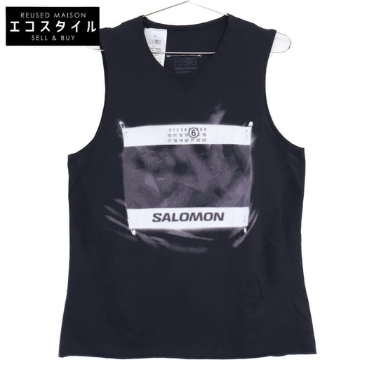 MM6 x SALOMON 25S S52NL0071 M20101 Logo Graphic Print Tank Top