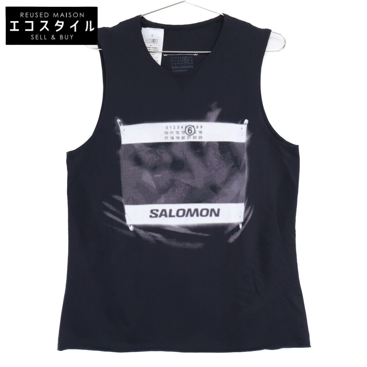 MM6 x Salomon 25年 S52NL0071 M20101 Logo Graphic Print 背心 上衣