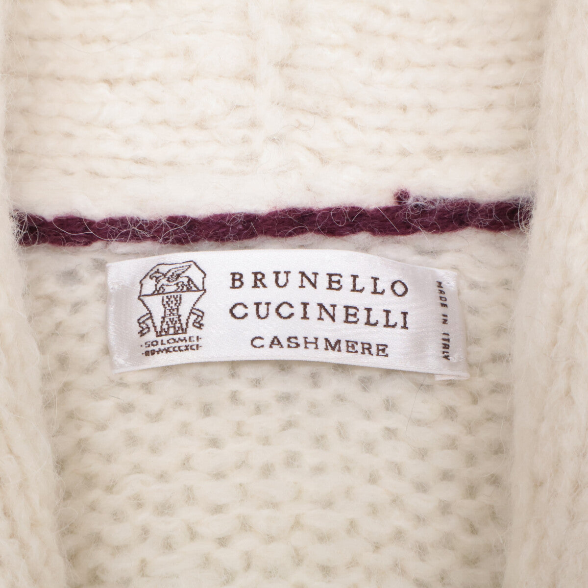 [Excellent Condition/Domestic Authentic] Cashmere/Silk/Alpaca Blend Shawl Collar Knit Cardigan/Top 44 Men's