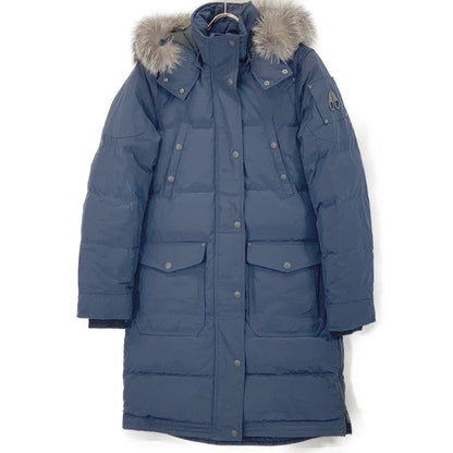 MOOSE KNUCKLES Moose Knuckles 【like new】PMK8611LMP down coat with fur-trimmed hood