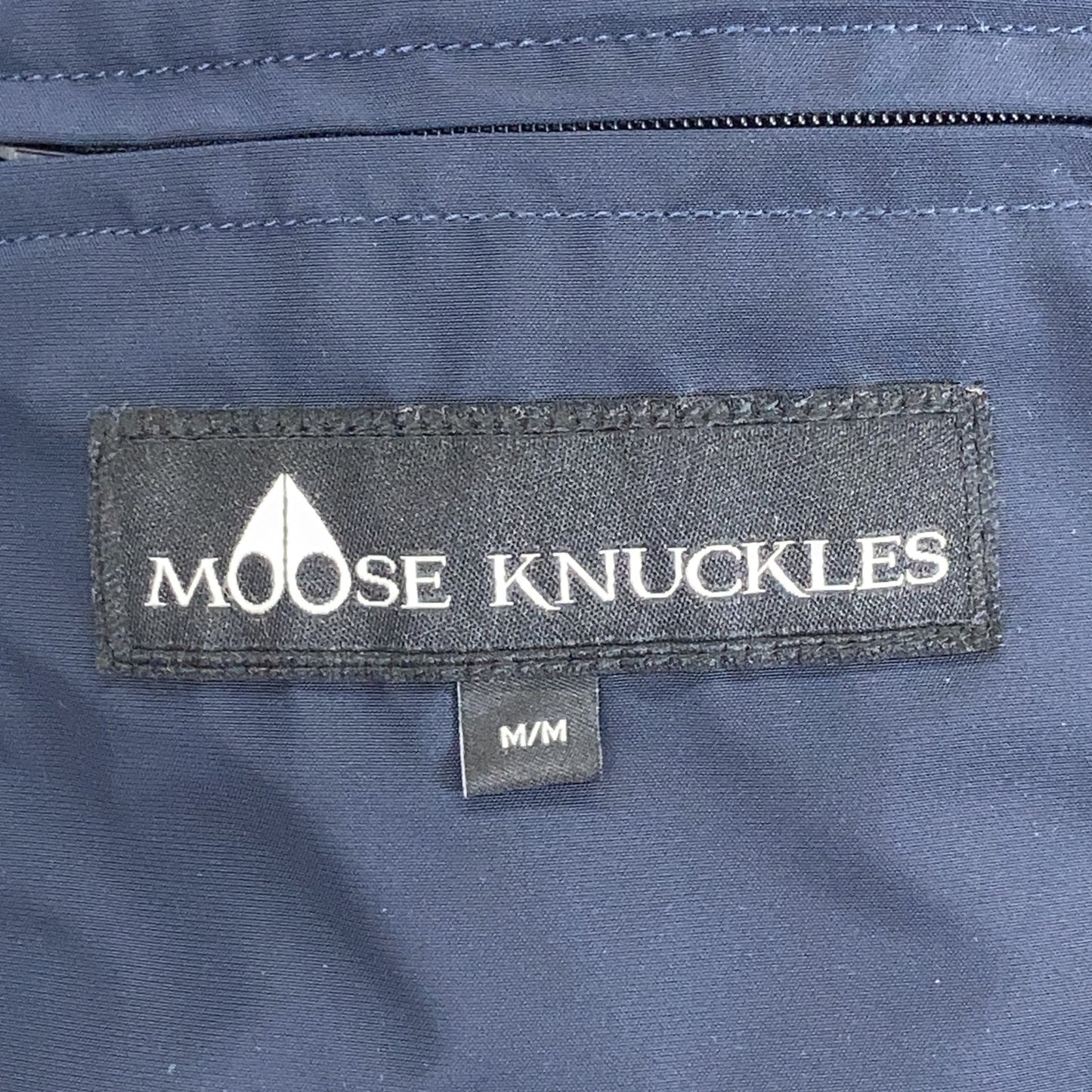 MOOSE KNUCKLES ムースナックルズ 【新品同様】PMK8611LMP ファーフード付ダウン コート