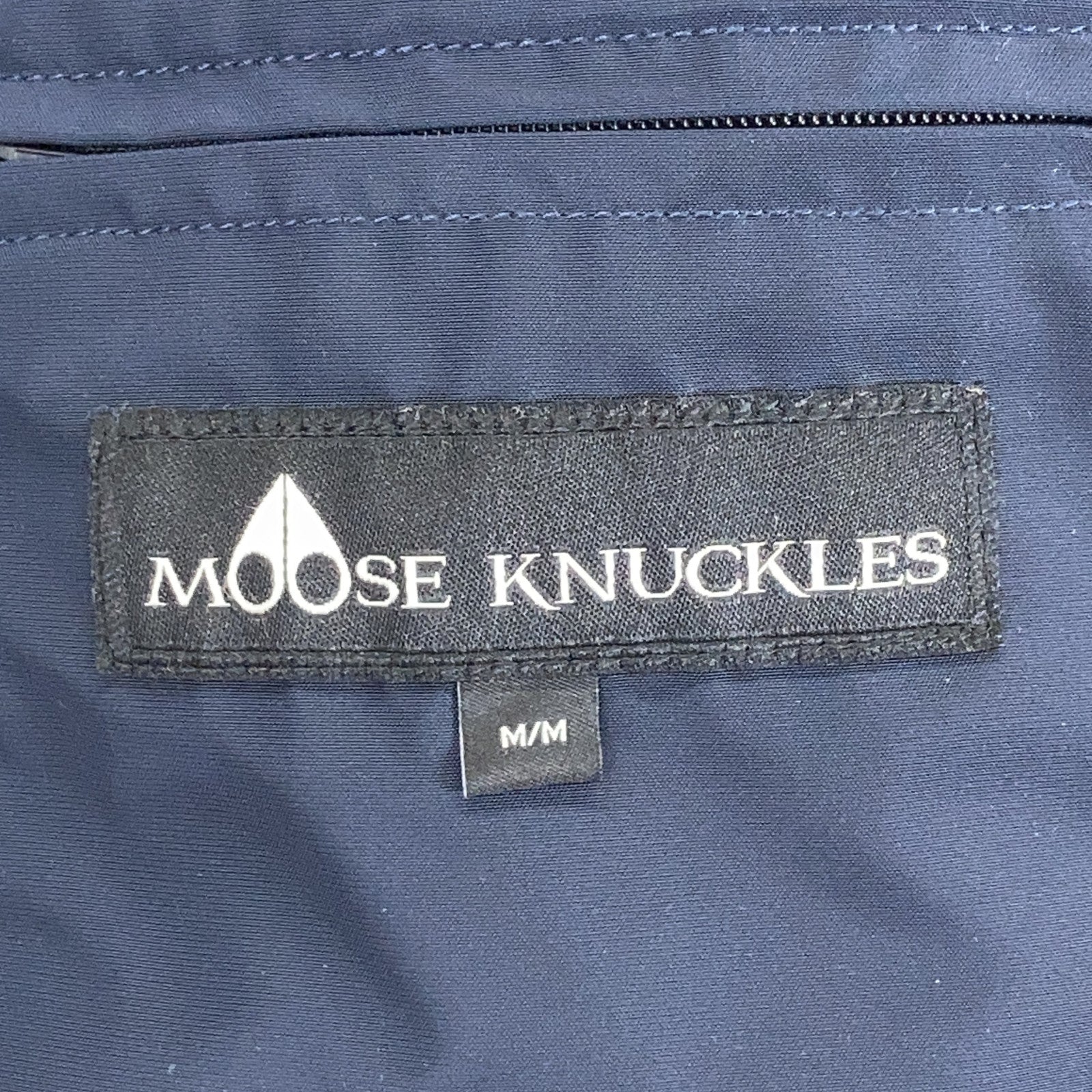 MOOSE KNUCKLES ムースナックルズ 【新品同様】PMK8611LMP ファーフード付ダウン コート