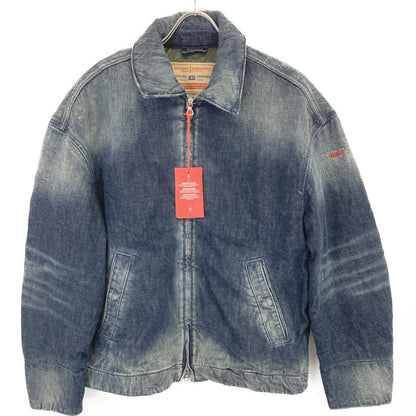 DIESEL DIESEL A13429 indigo D-STACK padded denim jacket jacket