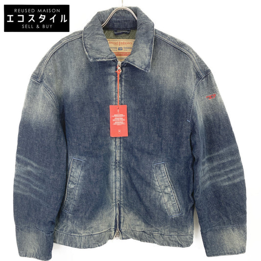 DIESEL DIESEL A13429 indigo D-STACK padded denim jacket jacket