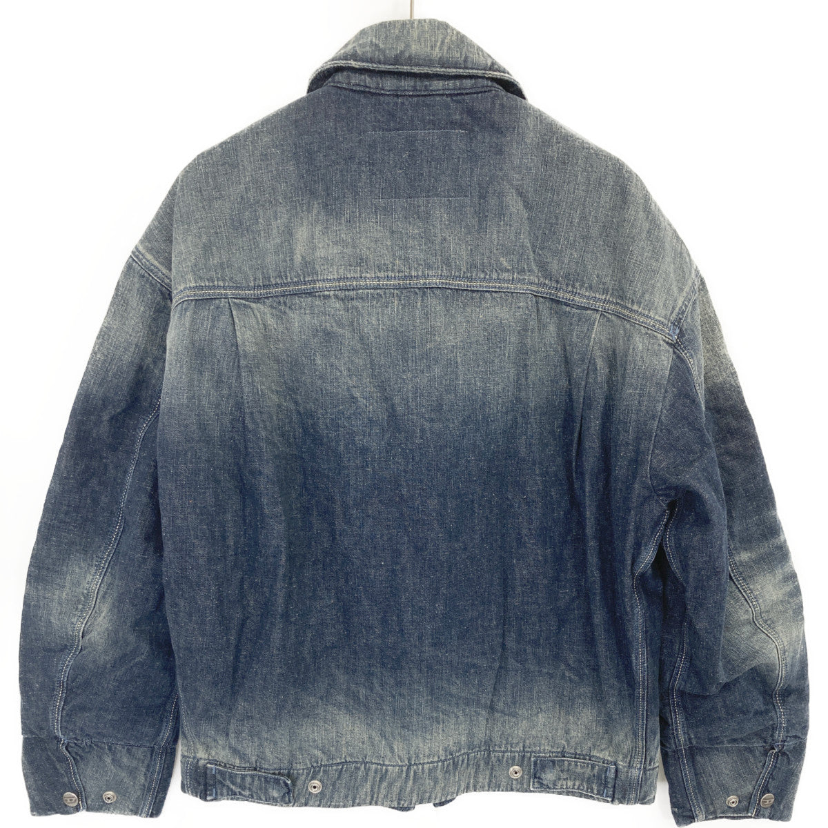 A13429 Indigo D-STACK Padded Denim Jacket, M, Men's