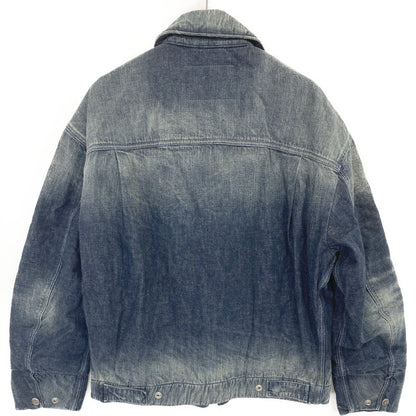 A13429 Indigo D-STACK Padded Denim Jacket, M, Men's
