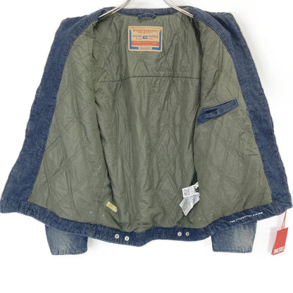 DIESEL DIESEL A13429 indigo D-STACK padded denim jacket jacket