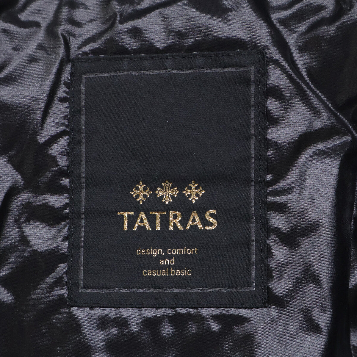 TATRAS タトラス LTA14A4294 ブラック UCCELLIERA フーデットダウンコート コート