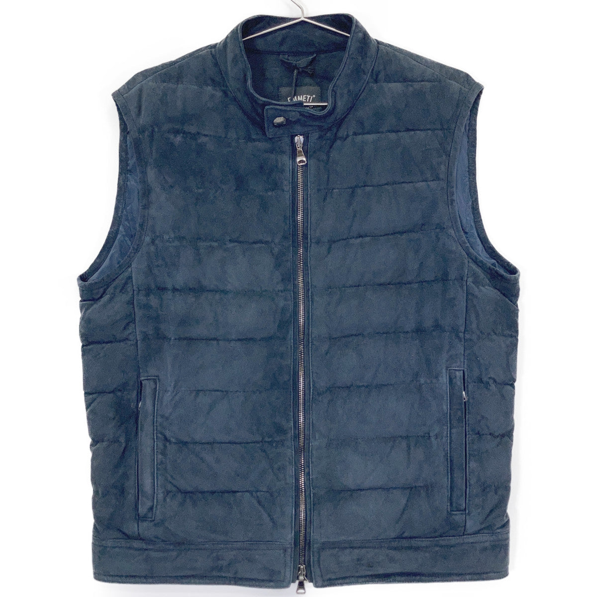 炭灰色 麂皮 JURI DOWN VEST/尤里羽绒背心 马甲 46 男士