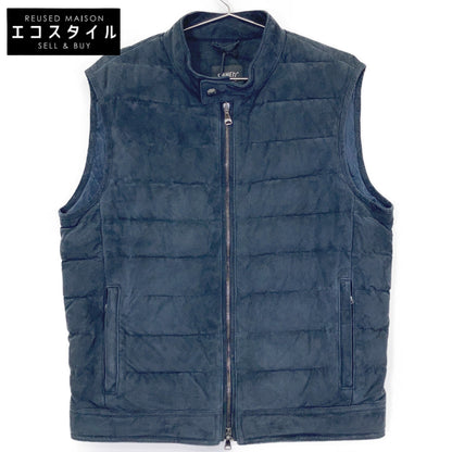 炭灰色 麂皮 JURI DOWN VEST/尤里羽绒背心 马甲 46 男士