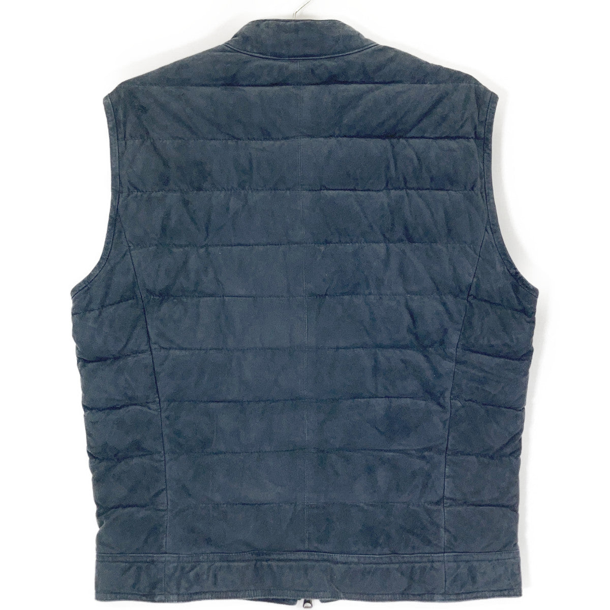 炭灰色 麂皮 JURI DOWN VEST/尤里羽绒背心 马甲 46 男士